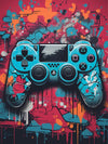 Graffiti Gaming Plakat - Playstation