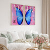 Butterfly Vogue Art Print - 2 bilder