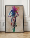 Sport Biker Cycling Art