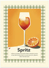 Spritz retro print