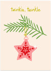 Cheerful twinkle Christmas star