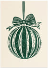 Christmas Ornament Green Illustration