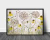 Alliums and heleniums poster - Plakatbar.no