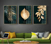 Black Gold - Golden plants sett - 3 motiver - Plakatbar.no