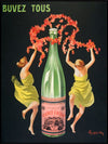 Drink all Evian-Cachat, Leonetto Cappiello- Plakat - Plakatbar.no