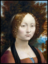 Ginevra de Benci, Leonardo da Vinci- Plakat - Plakatbar.no