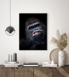 Gorilla face poster - Plakatbar.no