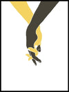 Holding hands - Poster - Plakatbar.no