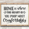 Home is where you poop - Plakatbar.no