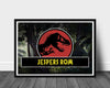 Jurrasic-park inspirert plakat - Plakatbar.no