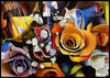 Kandinsky abstract flowers Poster - Plakatbar.no