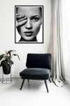 Kate Moss - Fashion Poster - Plakatbar.no