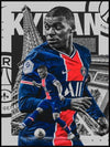 Kylian Mbappé - Poster - Plakatbar.no