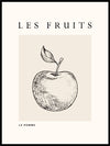 Les Fruits - Kunstplakat - Plakatbar.no