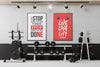 Live - Love - Lift - Gymplakat - Plakatbar.no