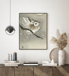 Long eared owl in Gingko, Ohara Koson- Plakat - Plakatbar.no