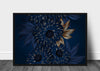 Luxury Golden Chrysanthemums Poster - Plakatbar.no