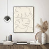 Monstera Outline - plakat - Plakatbar.no