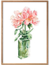 Peony poster - Plakatbar.no