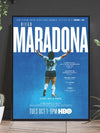 Plakat fra dokumentaren om Diego Maradona - Plakatbar.no