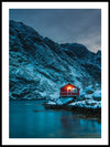 Red House Lofoten Poster - Plakatbar.no