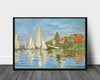 Regattas på Argenteuil, Claude Monet - Plakat - Plakatbar.no