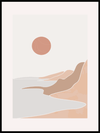 Sun Landscape - Boho Plakat - Plakatbar.no