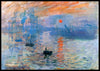 Sunrise, Claude Monet - Plakat - Plakatbar.no