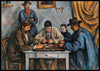 The Card Players, Paul Cezanne- Plakat - Plakatbar.no