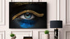 The Golden Eye - Black and gold poster - Plakatbar.no