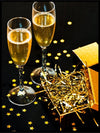 Two glasses of champagne - Poster - Plakatbar.no