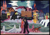 View of Basel and the Rhine, Ernst Ludwig Kirchner - Plakat - Plakatbar.no