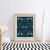 William Morris Cotton Poster - Plakatbar.no