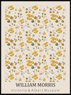 William Morris - yellow flowers poster - Plakatbar.no