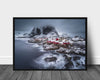 Winter lofoten islands poster - Plakatbar.no